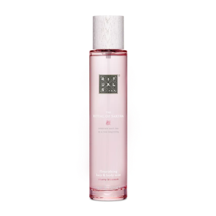 Sakura vlasová a tělová mlha, Rituals, 485 Kč
