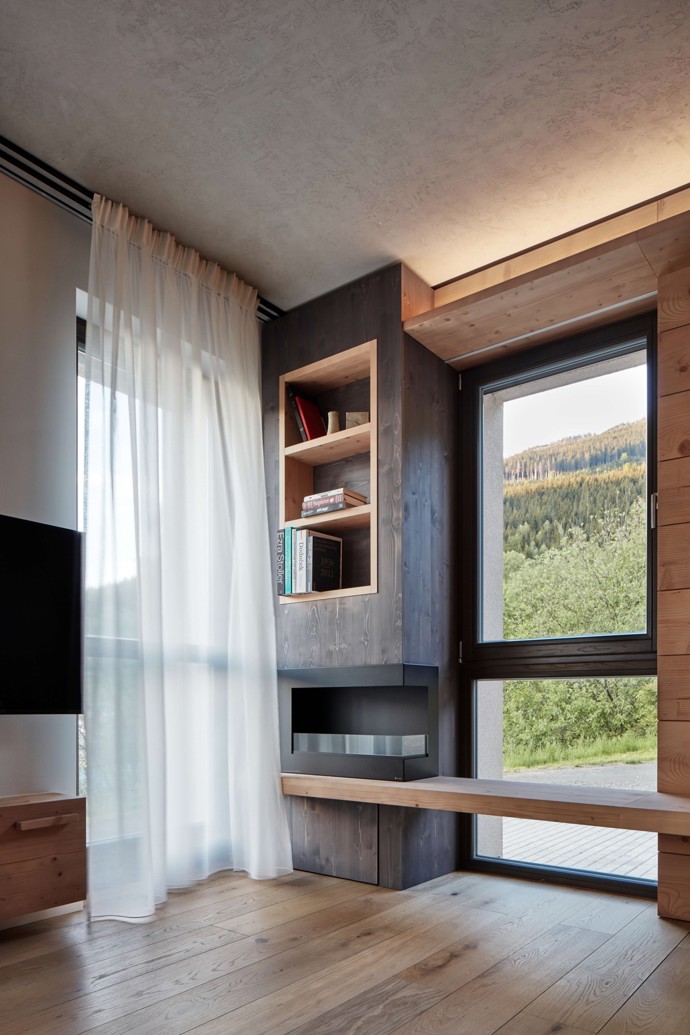 Galerie: Interiér horského apartmánu ve Špindlerově Mlýně Galerie: Interiér horského apartmánu ve Špindlerově Mlýně