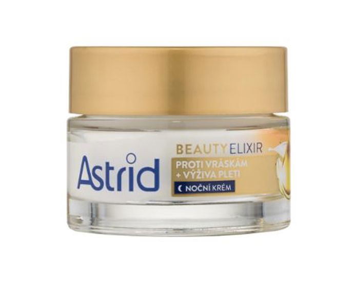 Vyživující krém proti vráskám Astrid Beauty Elixír (172 Kč) podpoří přirozené kožní funkce, pomůže udržet pleť hydratovanou a v rovnováze a přispěje k celkově zdravějšímu vzhledu.
