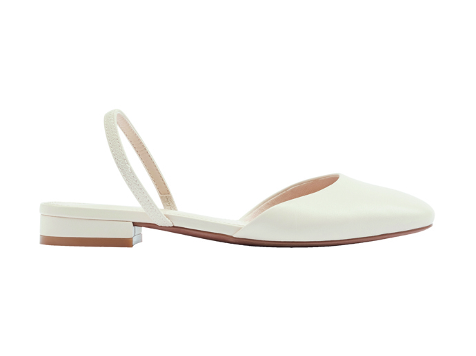 Krémové slingback baleríny, Deichmann, 649 Kč
Krémové slingback baleríny, Deichmann, 649 Kč
