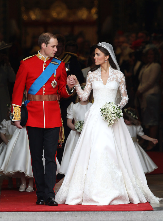 Svatba Kate a prince Williama v roce 2011
