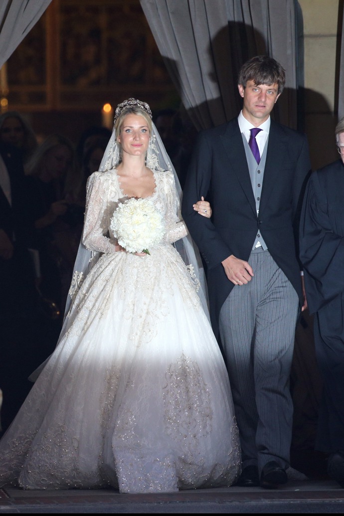 Svatba Ekateriny a Prince Ernsta Augusta v roce 2017
