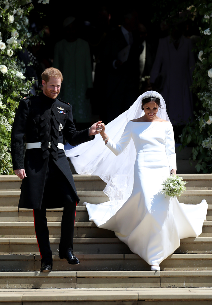 Svatba Meghan a prince Harryho v roce 2018
