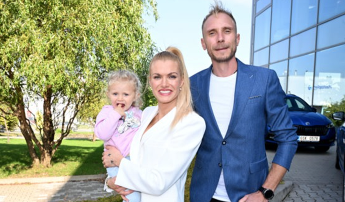 Partneři jsou rodiči malé Izabelky
Partneři jsou rodiči malé Izabelky