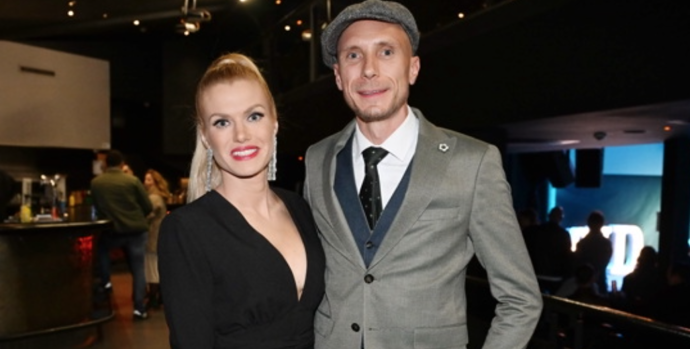 Gabriela Soukalová a Miloš Kadeřábek Gabriela Soukalová a Miloš Kadeřábek