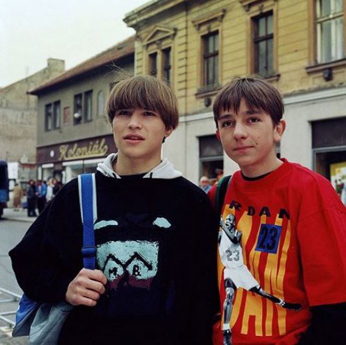 Pavel Mang ve filmu Pozor na Kozoroha v roce 1994.
