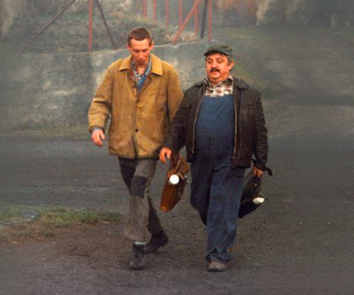 János Bán s Mariánem Labudou ve filmu Vesničko má středisková
János Bán s Mariánem Labudou ve filmu Vesničko má středisková
