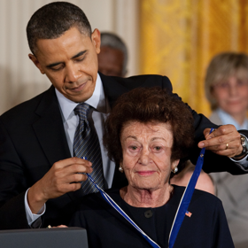 Gerda Weissmann Kleinová a Barack Obama