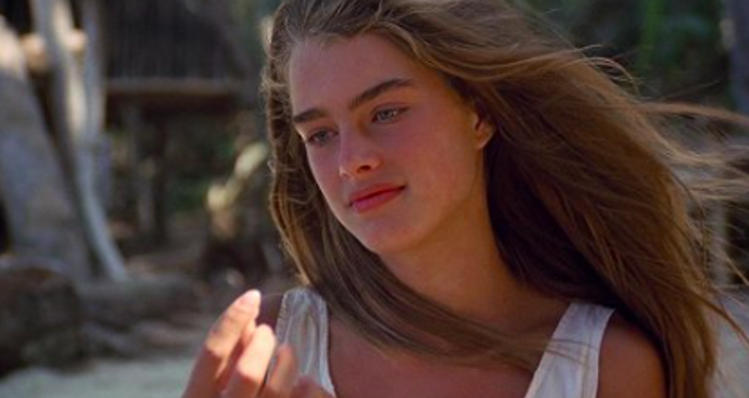 Brooke Shields ve filmu Modrá laguna
Brooke Shields ve filmu Modrá laguna