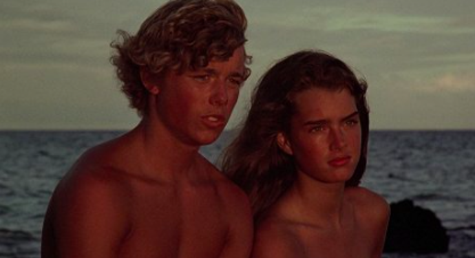 Brooke Shields ve filmu Modrá laguna
Brooke Shields ve filmu Modrá laguna