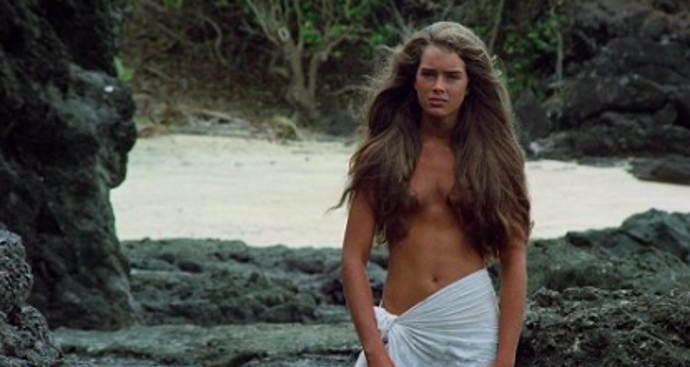 Brooke Shields ve filmu Modrá laguna
Brooke Shields ve filmu Modrá laguna