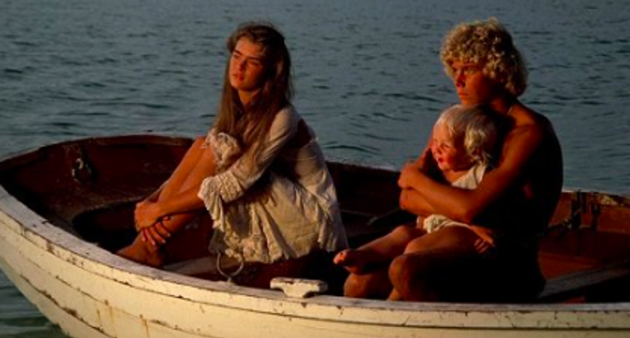 Brooke Shields ve filmu Modrá laguna
Brooke Shields ve filmu Modrá laguna