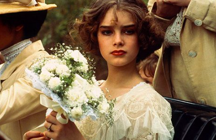 Brooke Shields ve filmu Děvčátko (Pretty Babe)
Brooke Shields ve filmu Děvčátko (Pretty Babe)