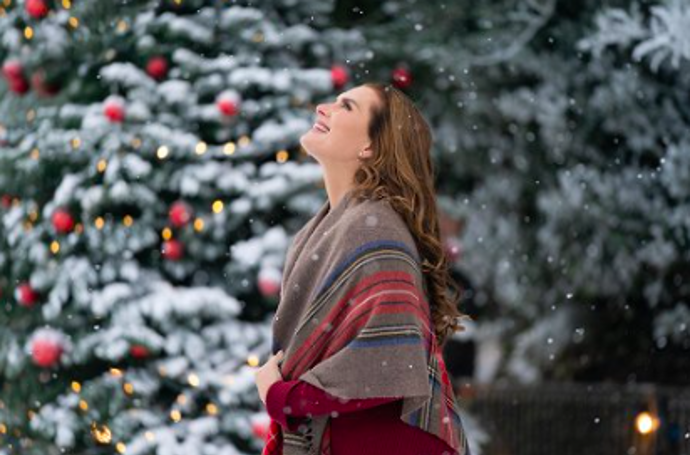 Brooke Shields ve filmu Vánoční hrad
Brooke Shields ve filmu Vánoční hrad