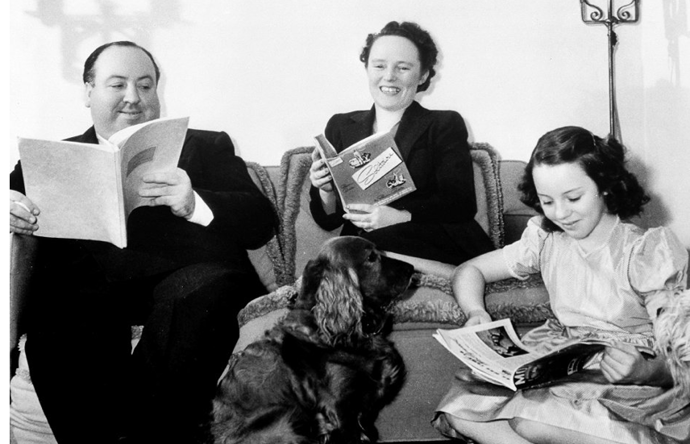 Alfred Hitchcock s rodinou
