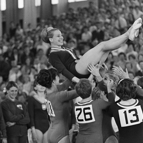Věra po velkém úspěchu na ME 1967
