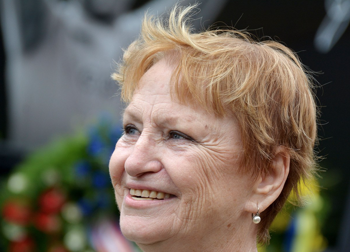 Legendární gymnastka v roce 2015
