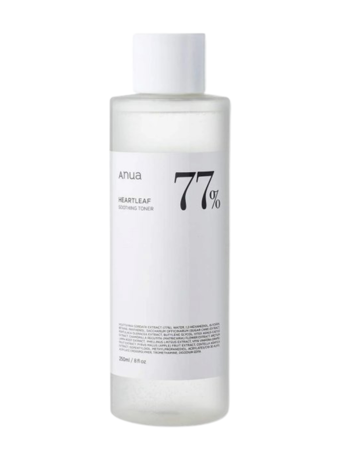 Toner pro hydrataci a zklidnění, Anua, přibližná cena 560 Kč
