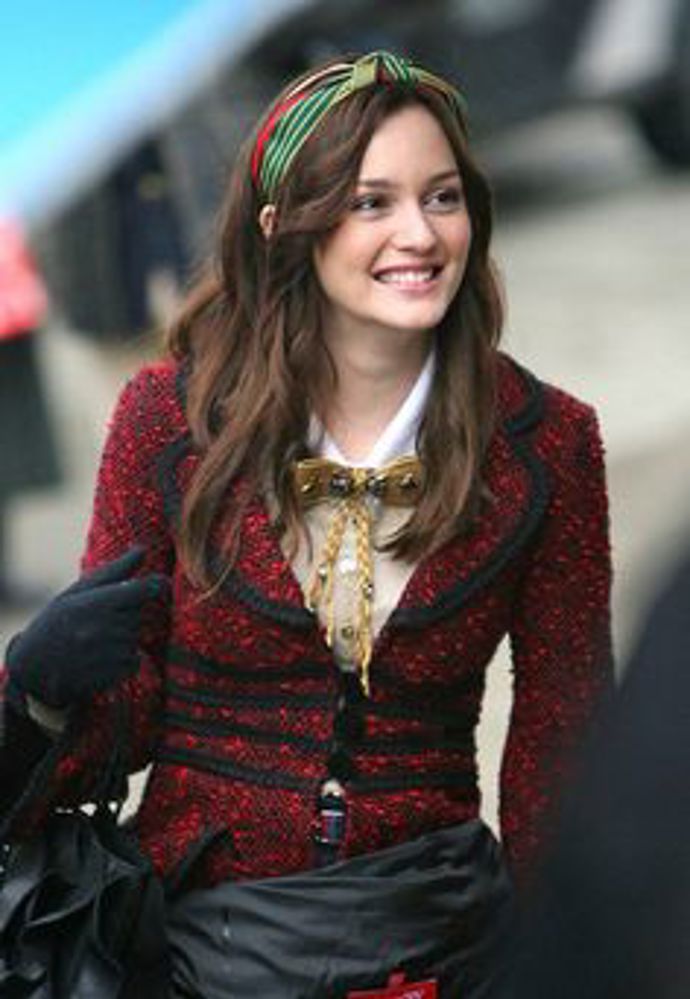 Vázané čelenky nosila v seriálu Super drbna Blair Waldorf
Vázané čelenky nosila v seriálu Super drbna Blair Waldorf
