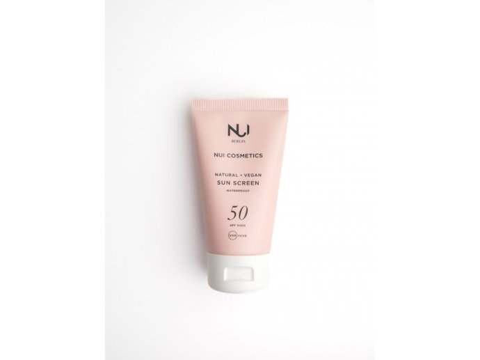 Přírodní opalovací krém s SPF 50, NUI Cosmetics, 690 Kč, Líčírna Organics
