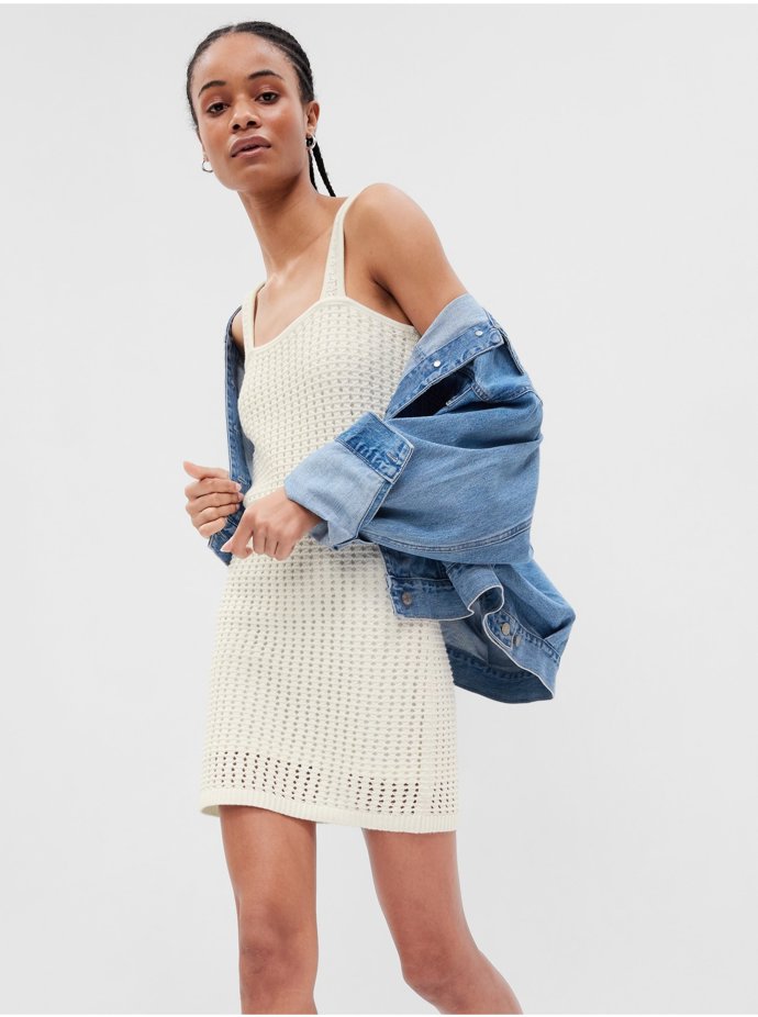 Háčkované mini šaty, Gap, 1 359 Kč, Zoot
Háčkované mini šaty, Gap, 1 359 Kč, Zoot