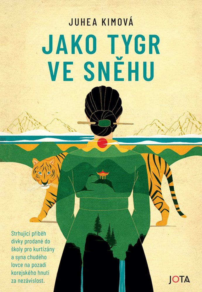 Jako tygr ve sněhu (Juhea Kimová, Jota)
Strhující příběh lásky, války a vykoupení, odehrávající se na pozadí korejského hnutí za nezávislost, sleduje propletené osudy mladé dívky prodané do školy pro kurtizány a chudého syna venkovského lovce.
Juhea Kimová vdechla život výjimečným postavám, jež si na pozadí zkoušeného národa splétají své vlastní osudy, od provoněných komnat kurtizánské školy v Pchjongjangu přes oslnivé kavárny stále modernějšího Soulu až po lesy Mandžuska, kde zuří líté boje. Román Jako tygr ve sněhu odhaluje svět, v němž se z přátel stávají rivalové, z nepřátel zachránci, hrdinové jsou pronásledováni a tygr není tou nejhorší bestií, s níž se můžete střetnout.
Jako tygr ve sněhu (Juhea Kimová, Jota)
Strhující příběh lásky, války a vykoupení, odehrávající se na pozadí korejského hnutí za nezávislost, sleduje propletené osudy mladé dívky prodané do školy pro kurtizány a chudého syna venkovského lovce.
Juhea Kimová vdechla život výjimečným postavám, jež si na pozadí zkoušeného národa splétají své vlastní osudy, od provoněných komnat kurtizánské školy v Pchjongjangu přes oslnivé kavárny stále modernějšího Soulu až po lesy Mandžuska, kde zuří líté boje. Román Jako tygr ve sněhu odhaluje svět, v němž se z přátel stávají rivalové, z nepřátel zachránci, hrdinové jsou pronásledováni a tygr není tou nejhorší bestií, s níž se můžete střetnout.