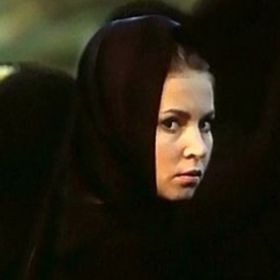 Kristína ve svém prvním a zároveň posledním filmu
