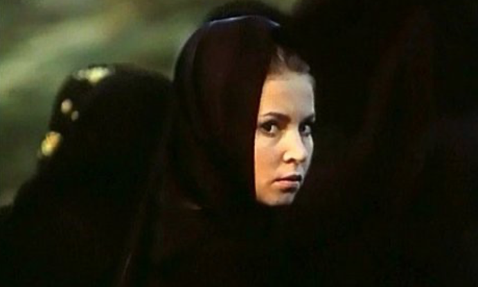 Kristína ve svém prvním a zároveň posledním filmu
