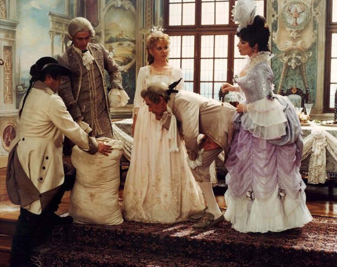 S čerty nejsou žerty - na královském dvoře: princezny Adélka a Angelína a kníže Ferdinand Sličný
