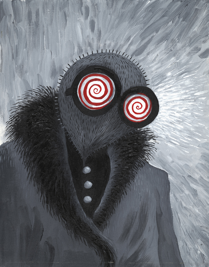 Na výstavě Tim Burton - Návraty, která začne v pražském Obecním domě už 1. května, budou k vidění také Burtonovy grafiky.
