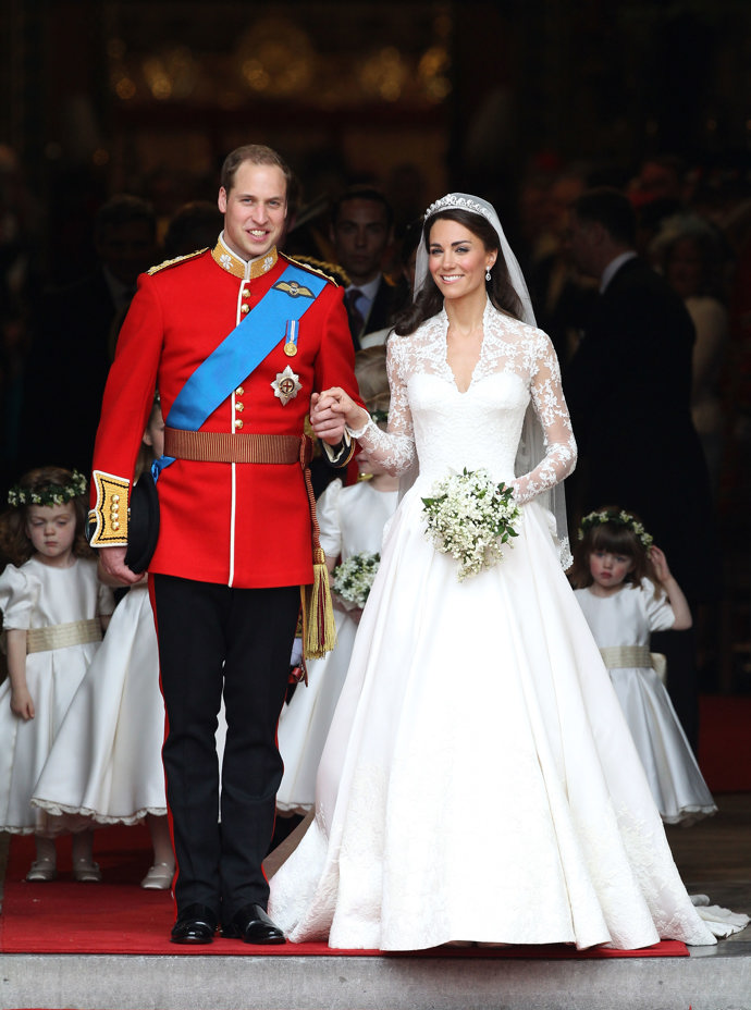 Královská svatba Kate Middleton a prince Williama konající se 29. dubna 2011.
