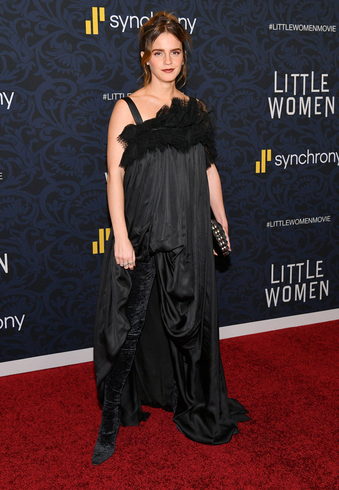 Emma Watson na premiéře filmu Malé ženy v roce 2019.
