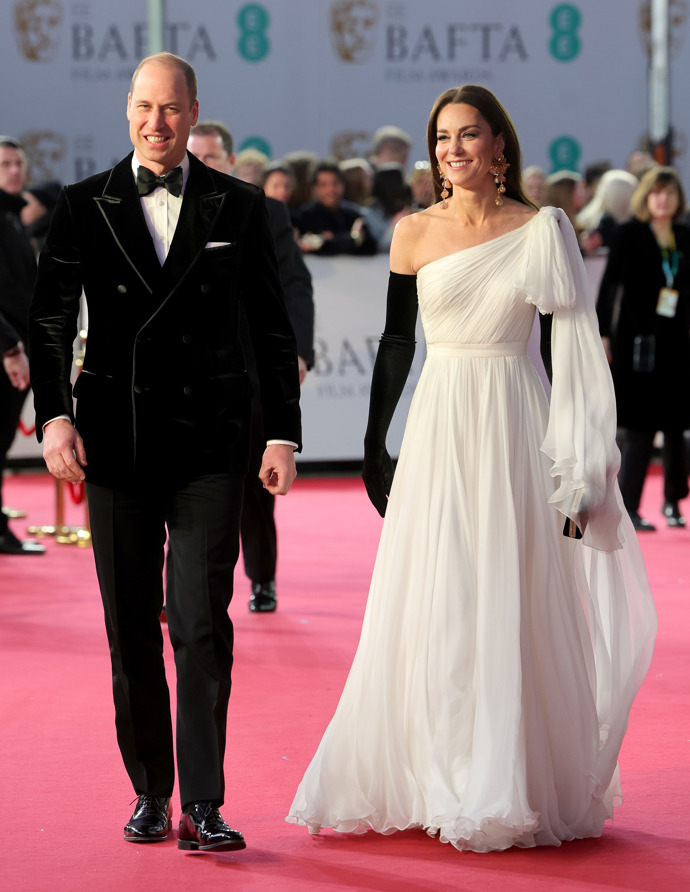 Kate s Williamem na předávání cen BAFTA v roce 2023.
