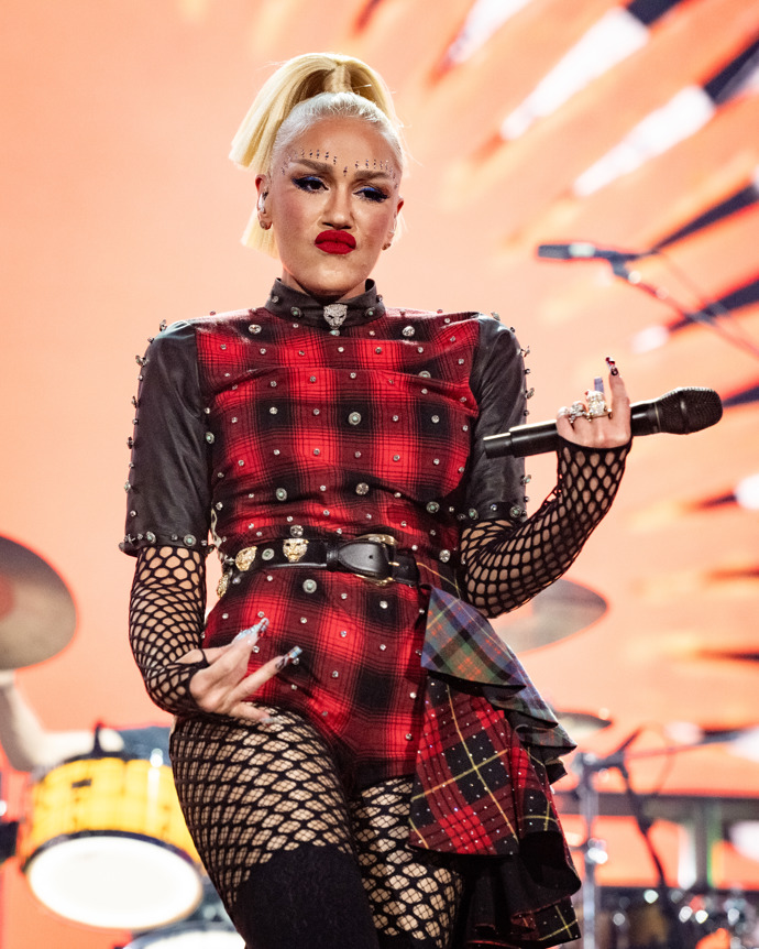 Gwen Stefani s No Doubt při vystoupení na 2024 Coachella
