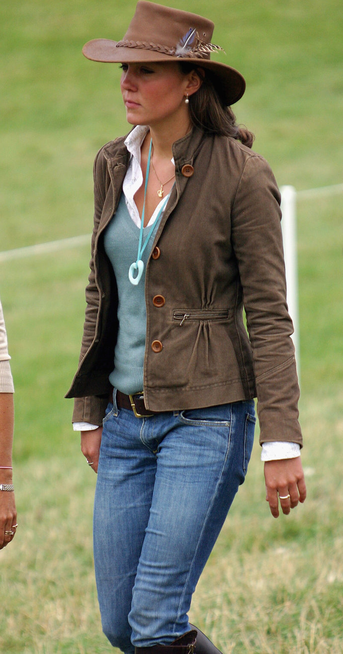 Kate Middleton v roce 2005.
