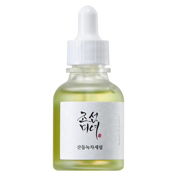 Zklidňující sérum se zeleným čajem, Beauty of Joseon, přibližná cena 450 Kč
