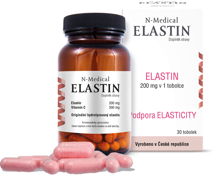 Kapsle pro krásu Elastin N-Medical

Elastin N-Medical kapsle nabízejí hydrolyzovaný bio-elastin, který se postará o zlepšení elasticity pleti. Každá tobolka tohoto produktu obsahuje 200 mg hydrolyzovaného bio-elastinu a 300 mg přírodního vitaminu C, získávaného šetrnou metodou ze šípků.

Cena: 1.450 Kč 
