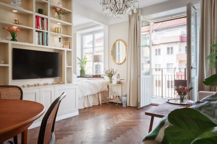 Galerie: Švédský studiový apartmán