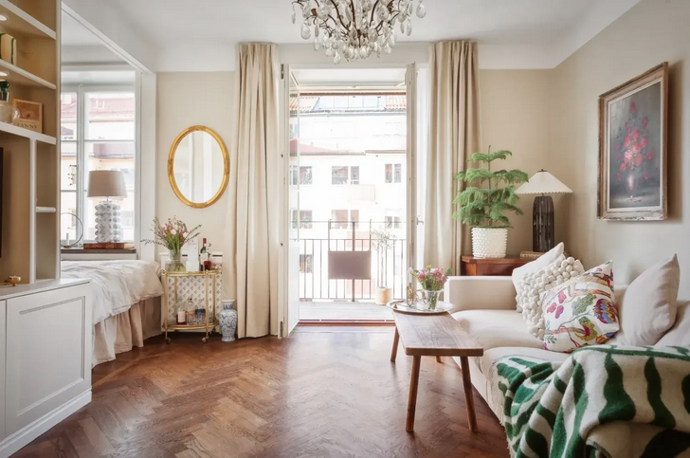 Galerie: Švédský studiový apartmán