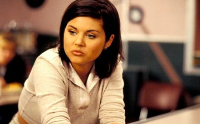 Tiffani Thiessen v seriálu Beverly Hills 90210 (1994)
Tiffani Thiessen v seriálu Beverly Hills 90210 (1994)