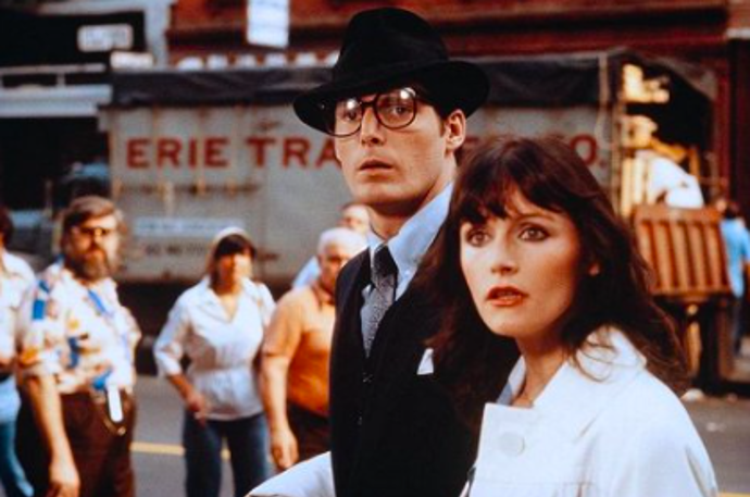Margot Kidder jako Lois Lane ve filmu Superman
