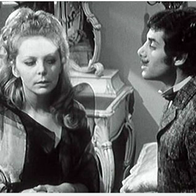 Film Madam a sedm loupežníků, na snímku s Hanou Zagorovou (1969).
