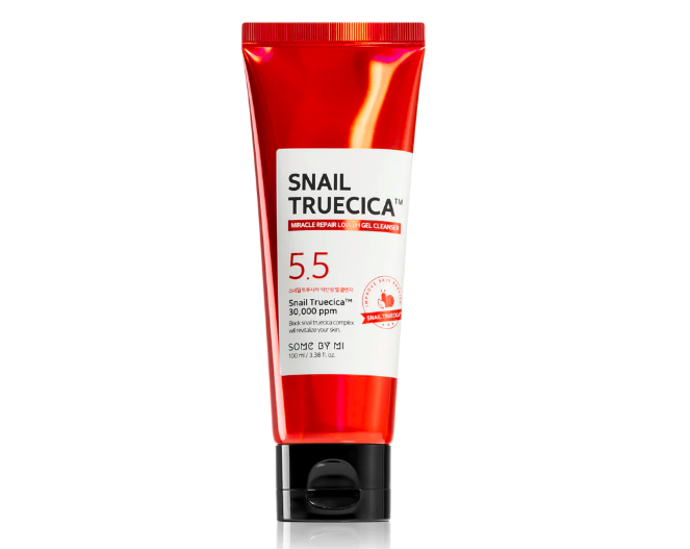 Snail Truecica Miracle Repair, čisticí gel, Some By Mi, přibližná cena 411 Kč
