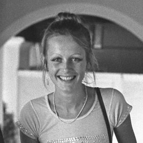 Modelka a herečka Twiggy
