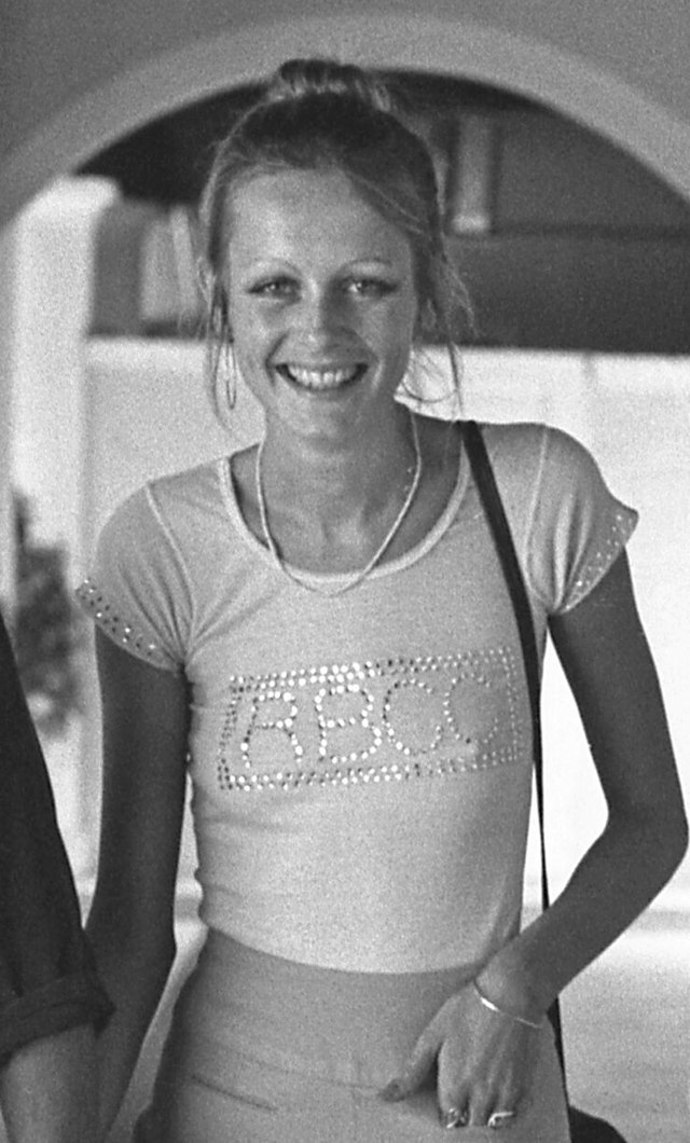 Modelka a herečka Twiggy

