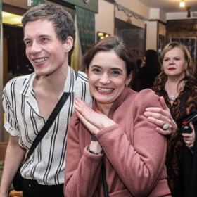 Sarah s kolegou Danielem Krejčíkem
