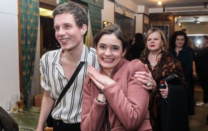 Sarah s kolegou Danielem Krejčíkem
