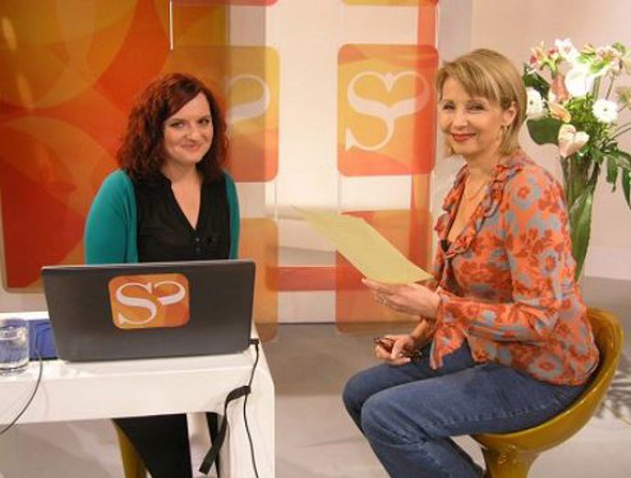 Stanislava Lekešová v pořadu Sama doma
