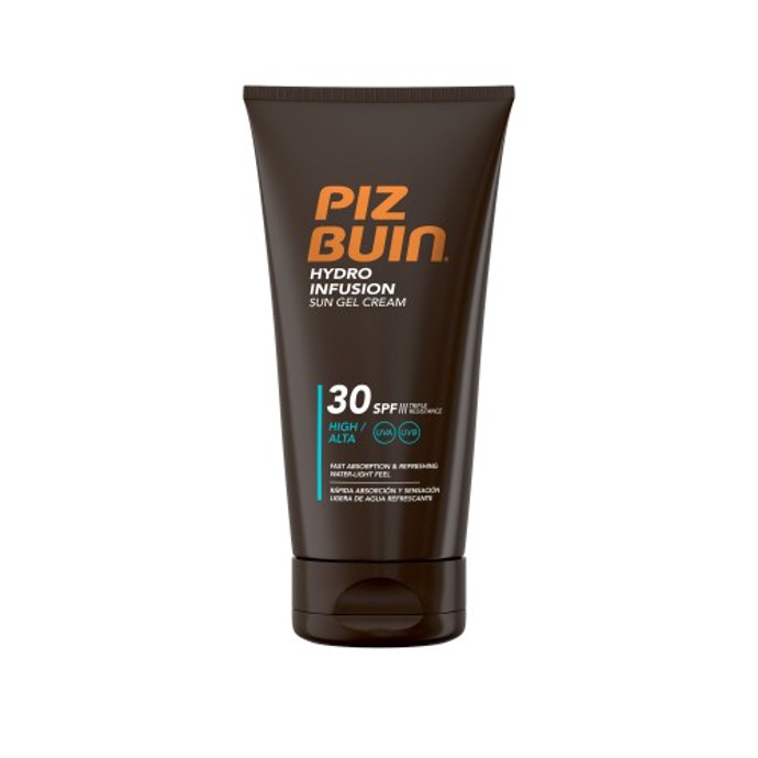Hydratační gelový opalovací krém Hydro Infusion Sun Gel Cream SPF 30 okamžitě osvěží a hydratuje pokožku vyčerpanou slunečním zářením, zanechá ji hedvábně hebkou a zdravě vypadající. Zároveň chrání pokožku jak před sluncem tak i před poškozením chlórem či slanou vodou. Odolává potu i vodě. Nezanechává mastný film a bílé stopy. Obsahuje vitamín E, antioxidant úrčený k ochraně pleti proti volným radikálům. Produkt vhodný pro denní používání, i pod make-up. 730 Kč
