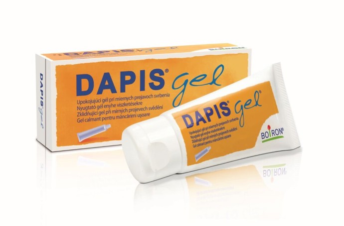 Dapis gel má zklidňující účinky po poštípání hmyzem, zejména komáry, včelami a vosami. Obsahuje jedinečné přírodní složky a je velmi šetrný k pokožce. Příjemně chladí, dobře se vstřebává a nezanechává mastný film. 249 Kč

 
